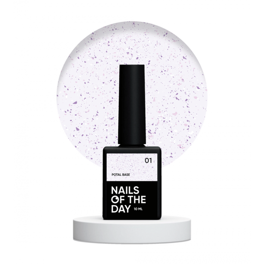 NAILSOFTHEDAY Potal base 01, 10 ml