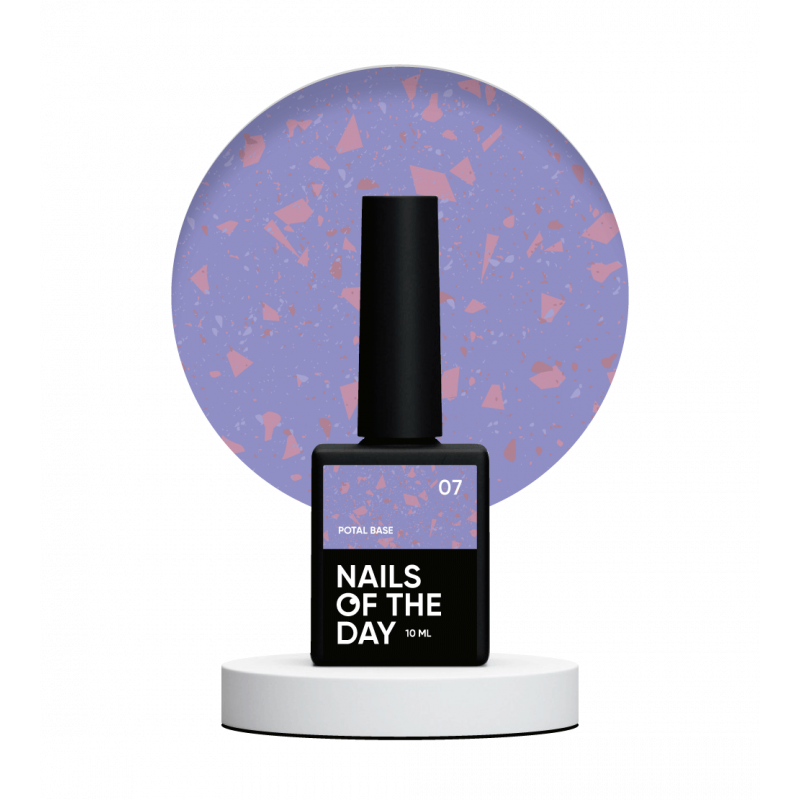 NAILSOFTHEDAY Potal base 07, 10 ml