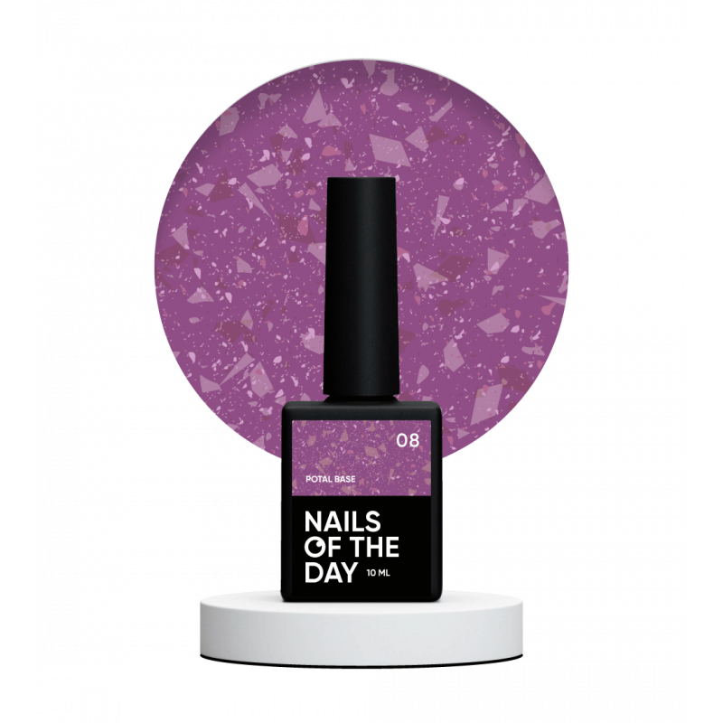 NAILSOFTHEDAY Potal base 08, 10 ml