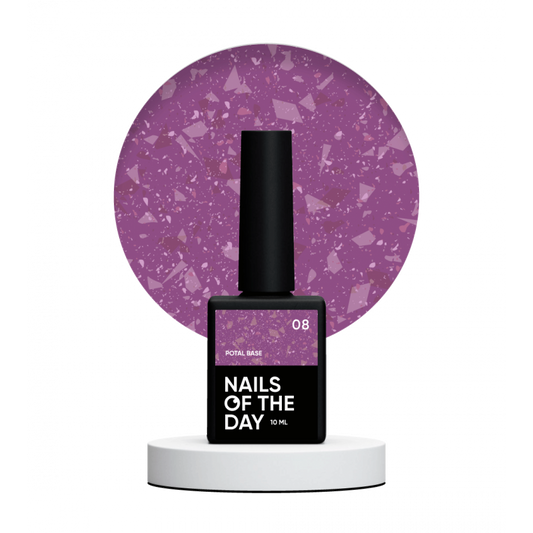 NAILSOFTHEDAY Potal base 08, 10 ml