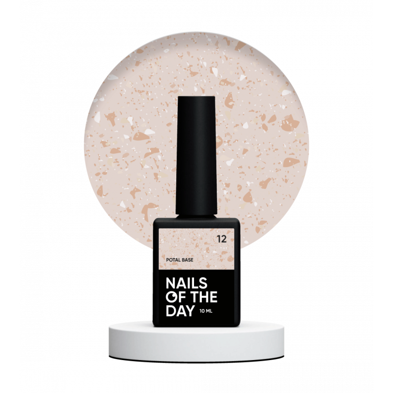 NAILSOFTHEDAY Potal base 12, 10 ml