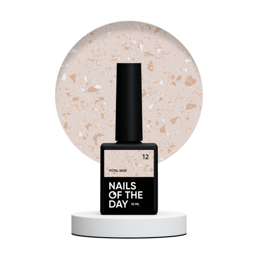 NAILSOFTHEDAY Potal base 12, 10 ml