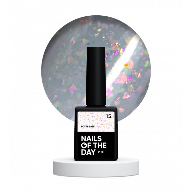 NAILSOFTHEDAY Potal base 15, 10ml