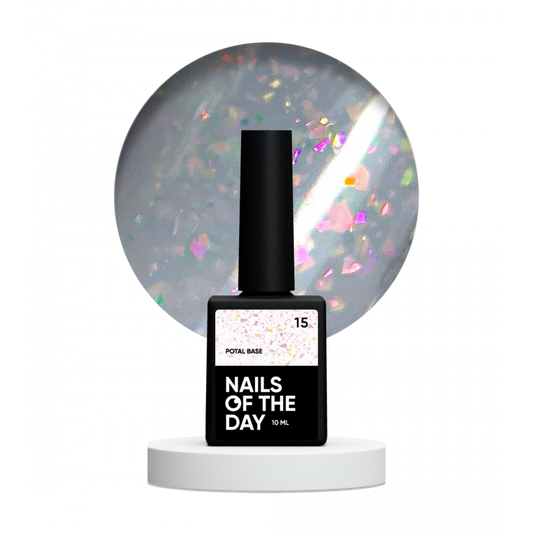 NAILSOFTHEDAY Potal base 15, 10ml