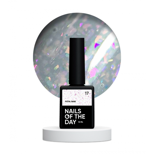 NAILSOFTHEDAY Potal base 17, 10 ml