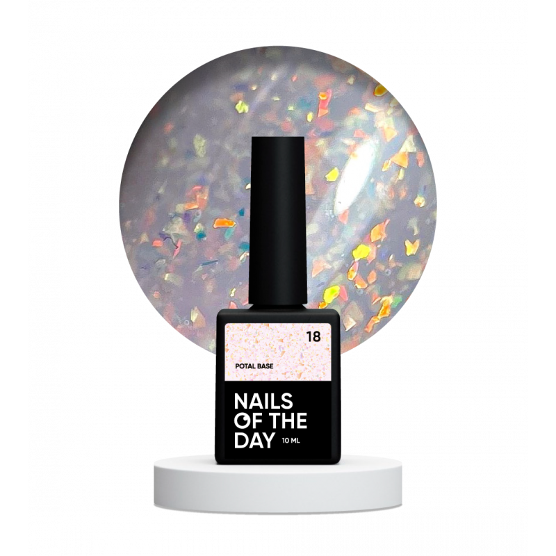 NAILSOFTHEDAY Potal base 18, 10 ml