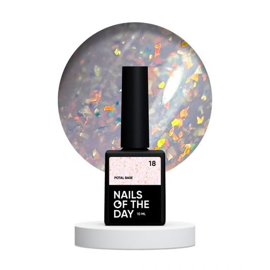 NAILSOFTHEDAY Potal base 18, 10 ml