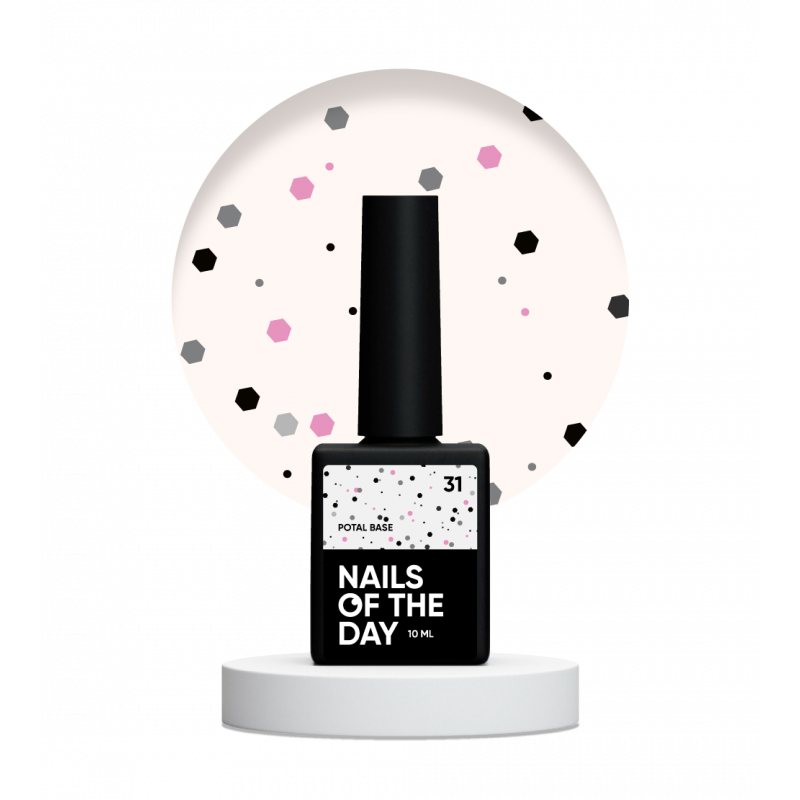 NAILSOFTHEDAY Potal base 31, 10 ml