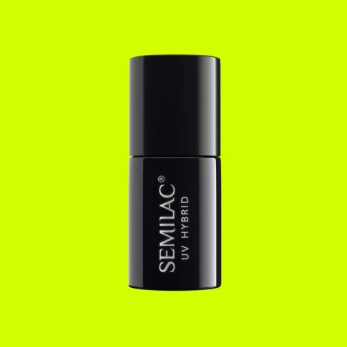 040 GEL POLISH SEMILAC CANARY GREEN 7ML