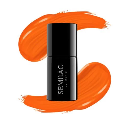 045 GEL POLISH SEMILAC ELECTRIC ORANGE 7ML