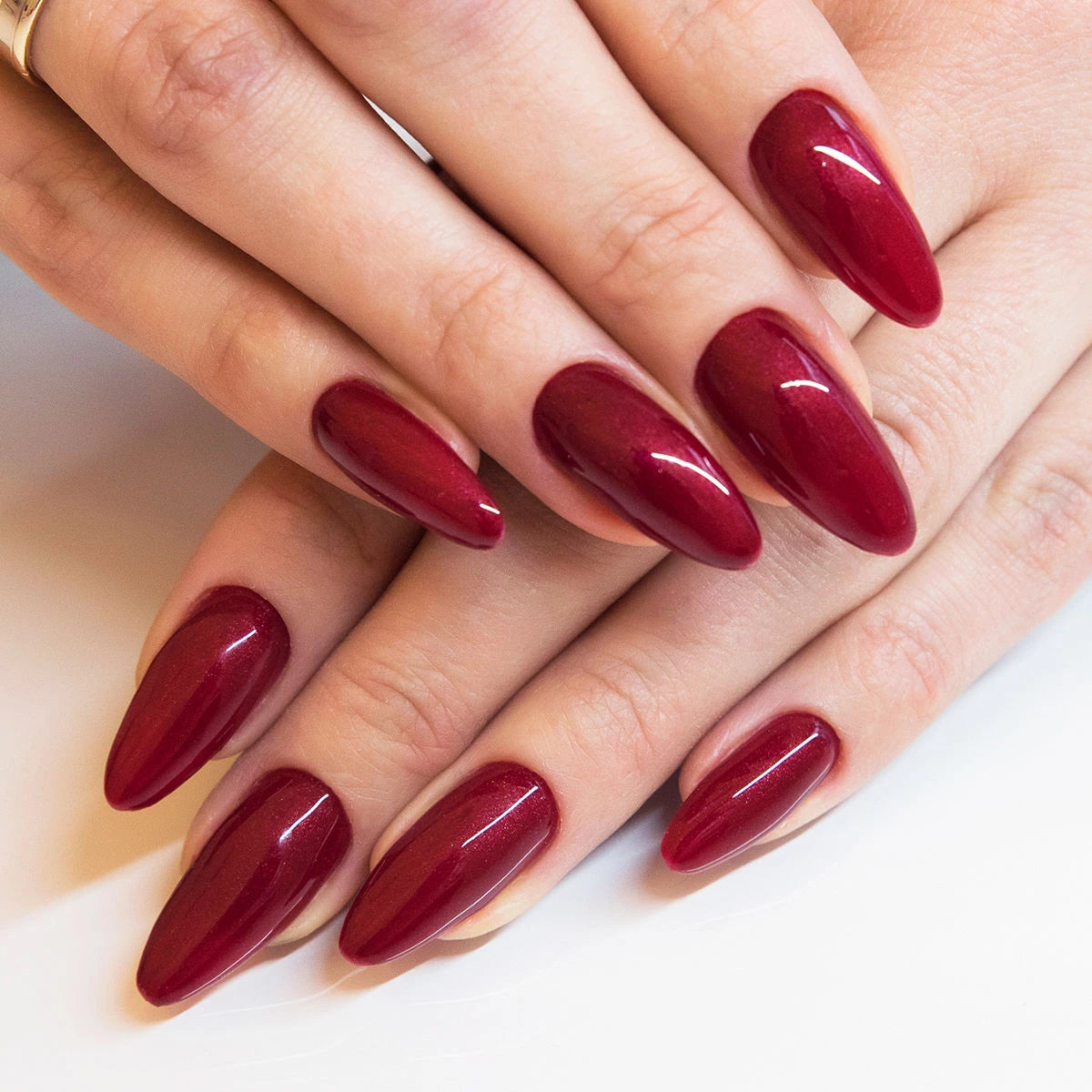 070 GEL POLISH SEMILAC PEARL RED 7ML
