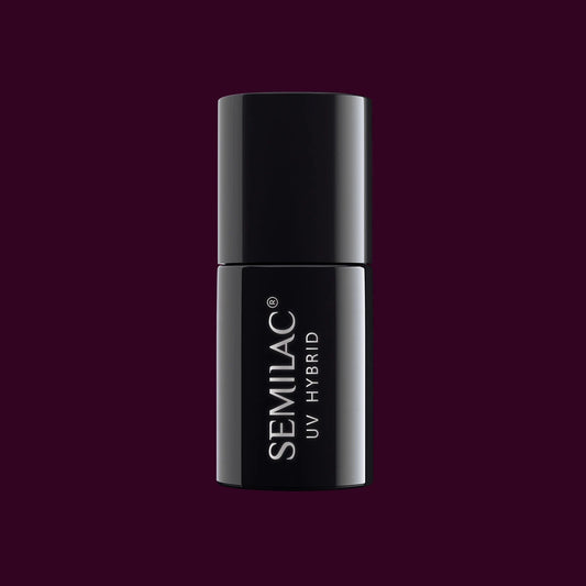 099 GEL POLISH SEMILAC DARK PURPLE WINE 7ML