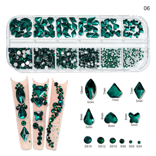Multi size rhinestones #11