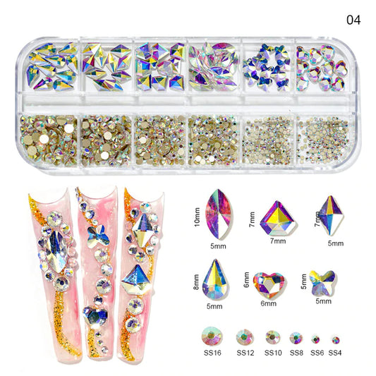 Multi size rhinestones #9