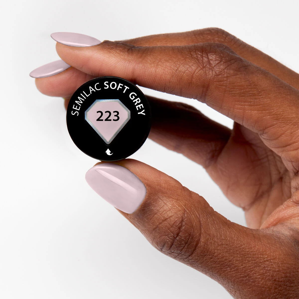 223 GEL POLISH SEMILAC BUSINESS LINE SOFT GREY 7ML