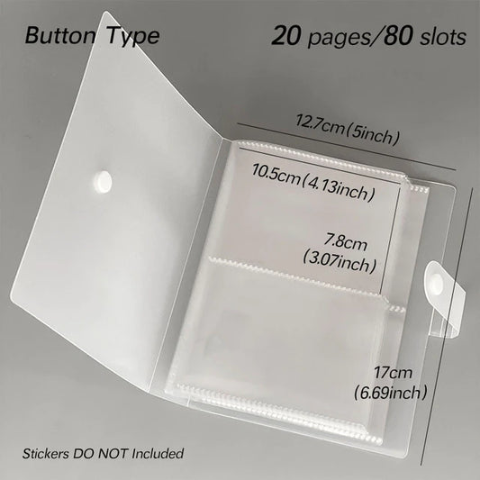 Nail Stickers Storage Book