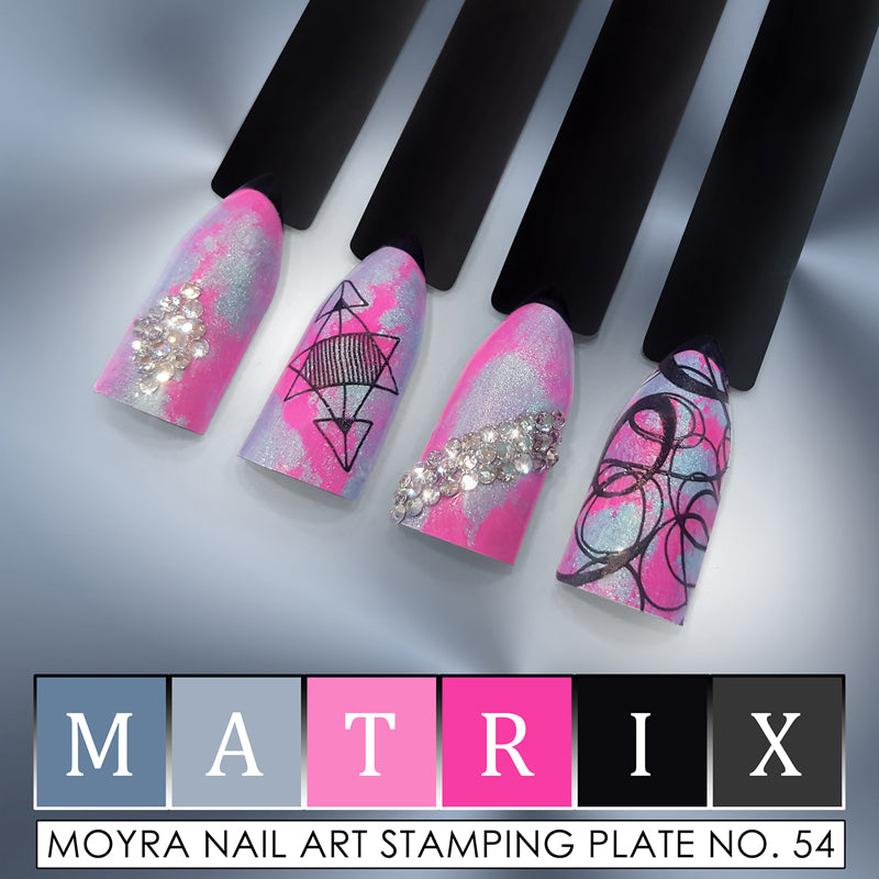 MOYRA STAMPING PLATE 54 MATRIX