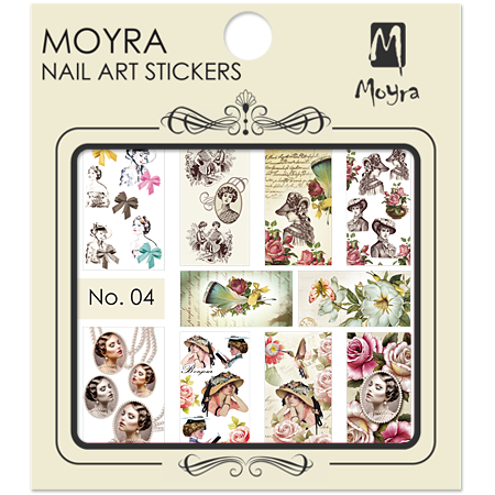 MOYRA NAIL ART STICKERS NO. 04