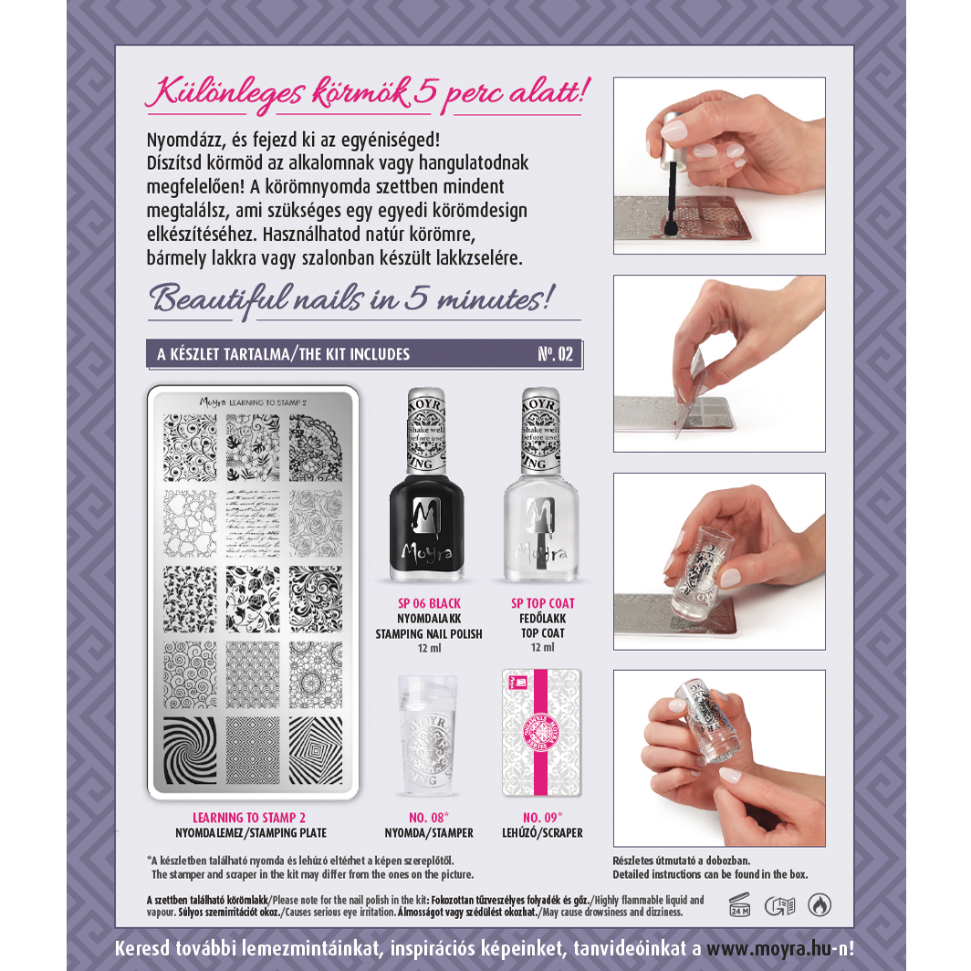 Moyra Stamping Kit 2 LEARN TO STAMP