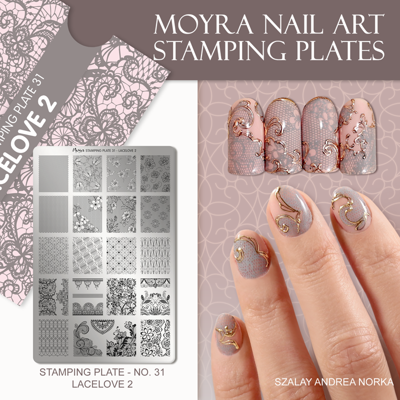 Moyra Stamping Plate 31 LACELOVE 2