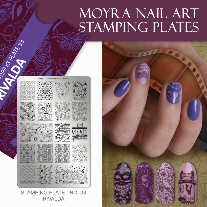 Moyra Stamping Plate 33 RIVALDA