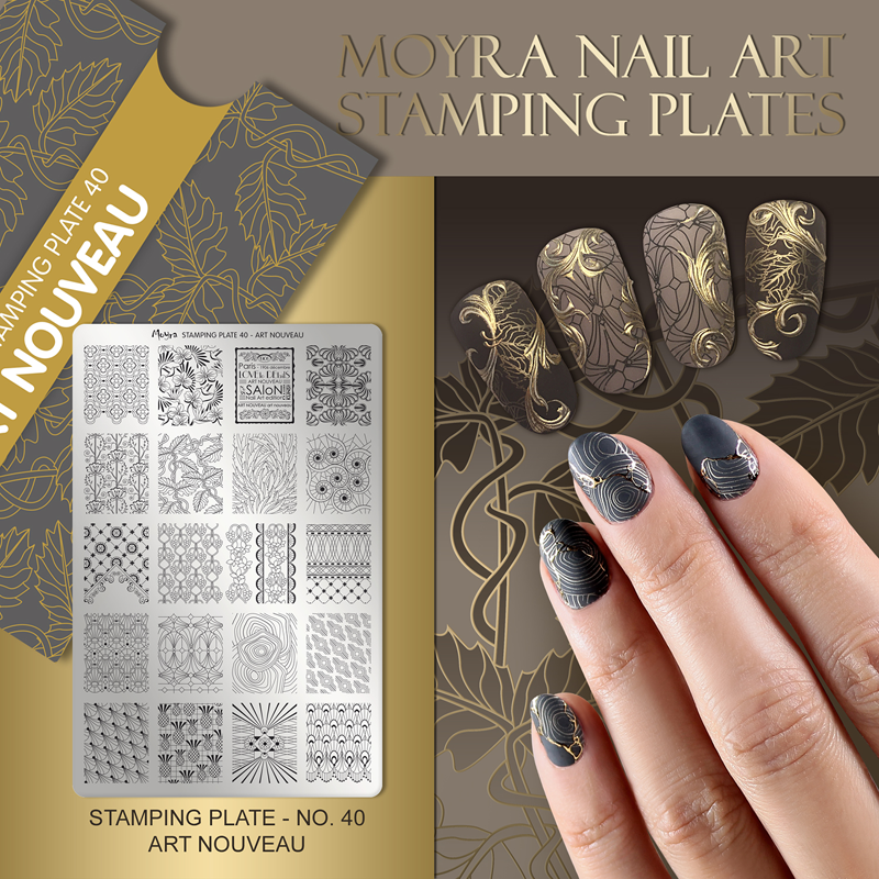 Moyra Stamping Plate 41 FLORALITY 3