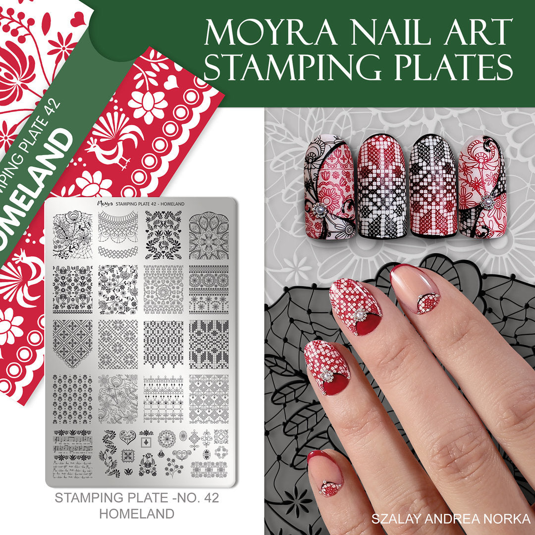 Moyra Stamping plate 42 Homeland