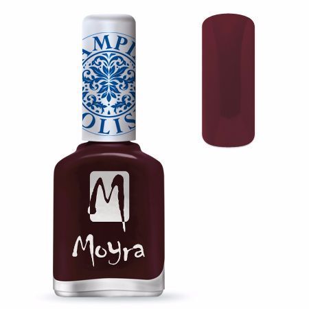 Moyra Stamping Polish SP03 BURGUNDY RED