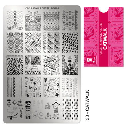 Moyra Stamping Plate 30 CATWALK