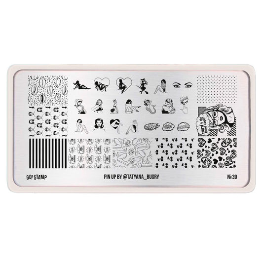 Stamping Plate 39 Go Stamp