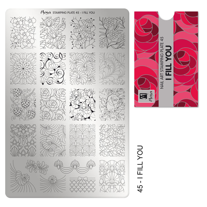 Moyra Stamping Plate 45 I FILL YOU