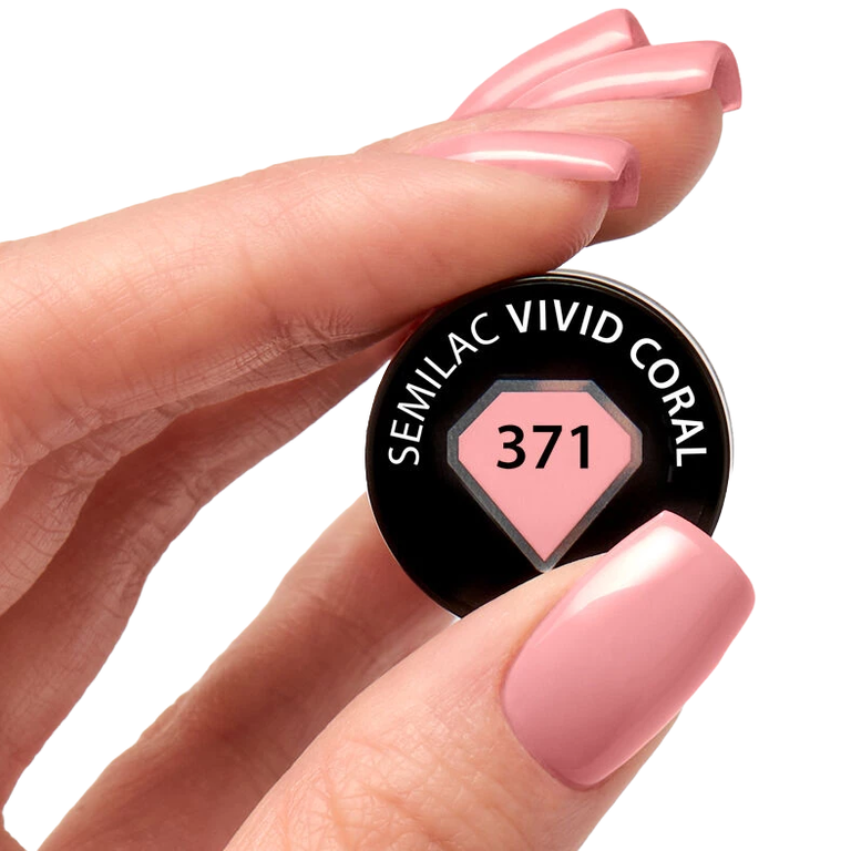 Semilac 371 VIVID CORAL 7ml