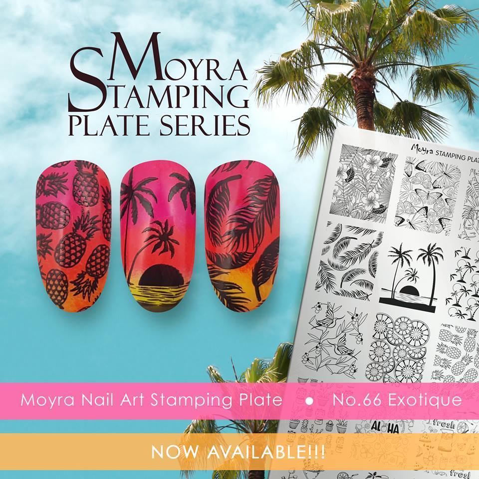 Moyra Stamping Plate 66 EXOTIQUE