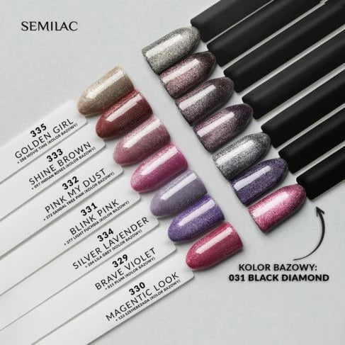 Semilac Brave Violet 329