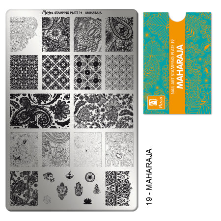 Moyra Stamping Plate 19 MAHARAJA