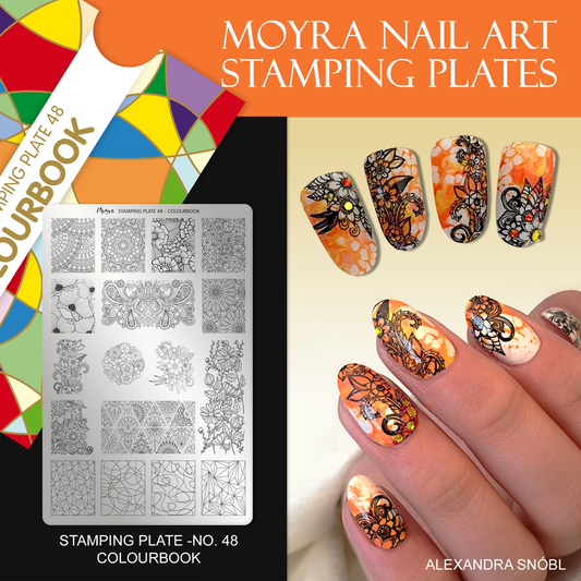 Moyra Stamping Plate 48 COLOURBOOK
