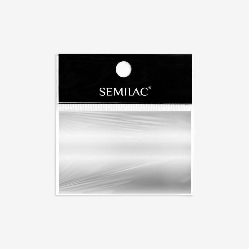 01 Semilac - Nail Art Transfer Foil Silver