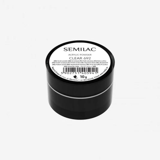 692 Semilac Acrylic Powder Clear 10g