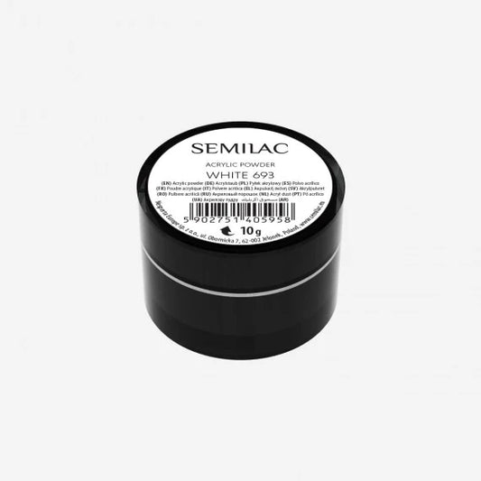 693 Semilac Acrylic Powder White